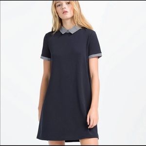 Zara Peter Pan Collar Dress